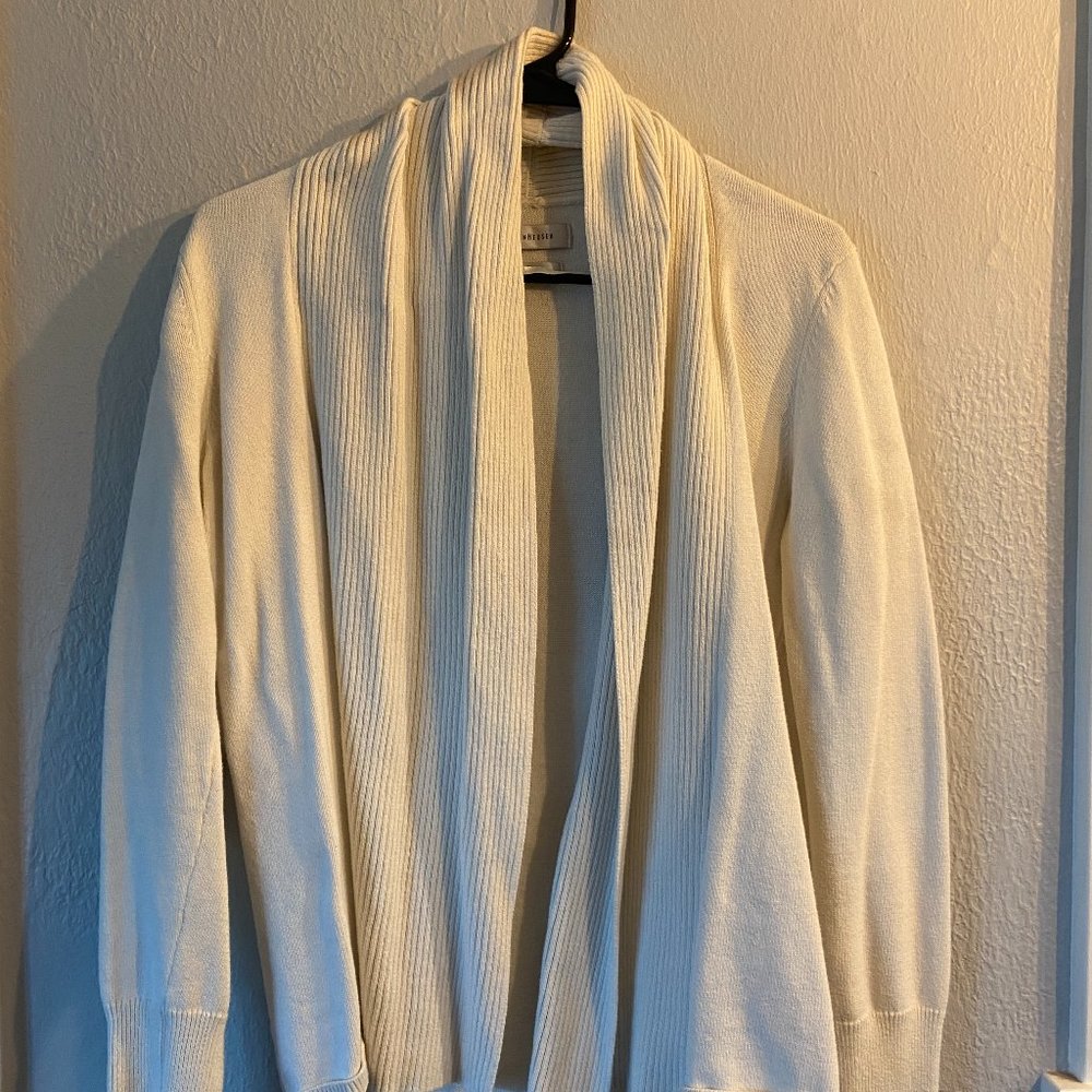 Van Heusen White Small Cardigan